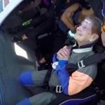 Janis Lefebre, 87, went skydiving for her birthday.